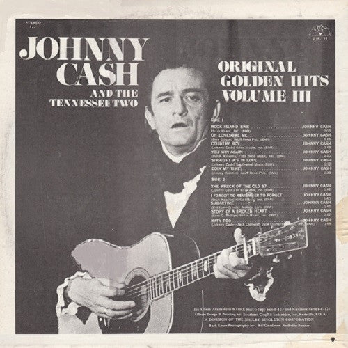 Johnny Cash And The Tennessee Two* : Original Golden Hits - Volume III (LP, Comp)