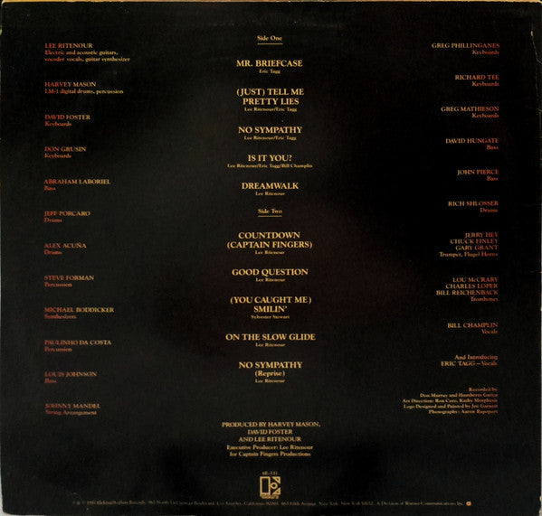 Lee Ritenour : Rit (LP, Album, SP )