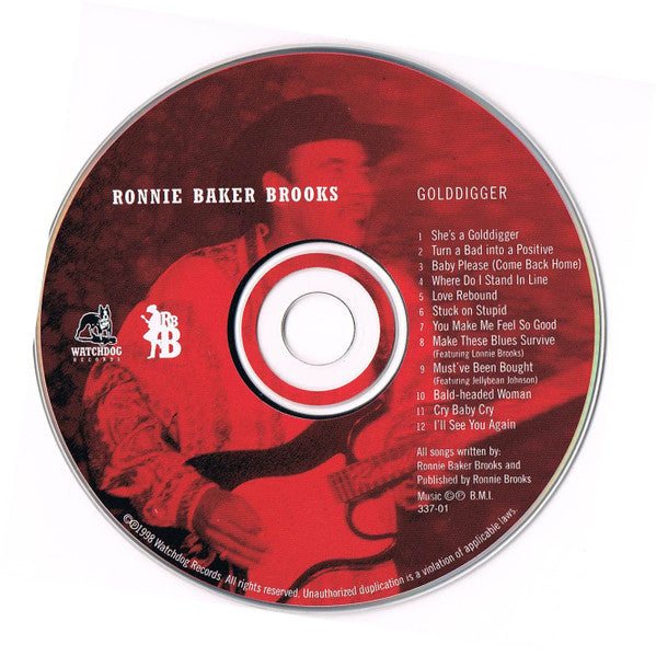 Ronnie Baker Brooks : Golddigger (CD, Album)