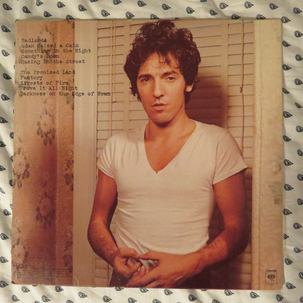 Bruce Springsteen : Darkness On The Edge Of Town (LP, Album, Pin)
