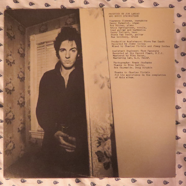 Bruce Springsteen : Darkness On The Edge Of Town (LP, Album, Pin)