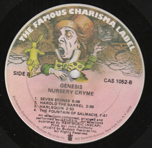 Genesis : Nursery Cryme  (LP, Album)