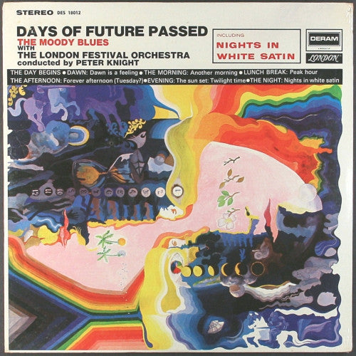 The Moody Blues With The London Festival Orchestra Conducted By Peter Knight (5) : Days Of Future Passed (LP, Album, Ter)