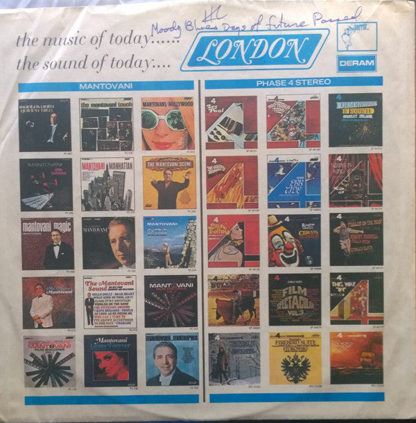 The Moody Blues With The London Festival Orchestra Conducted By Peter Knight (5) : Days Of Future Passed (LP, Album, Ter)