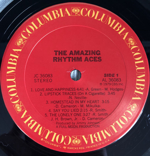 The Amazing Rhythm Aces : Amazing Rhythm Aces (LP, Album, RE, San)