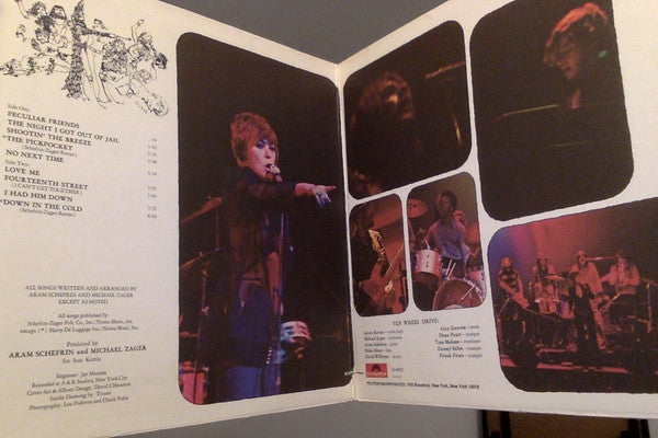 Ten Wheel Drive With Genya Ravan : Peculiar Friends (LP)