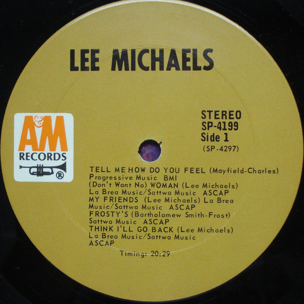 Lee Michaels : Lee Michaels (LP, Album, Pit)