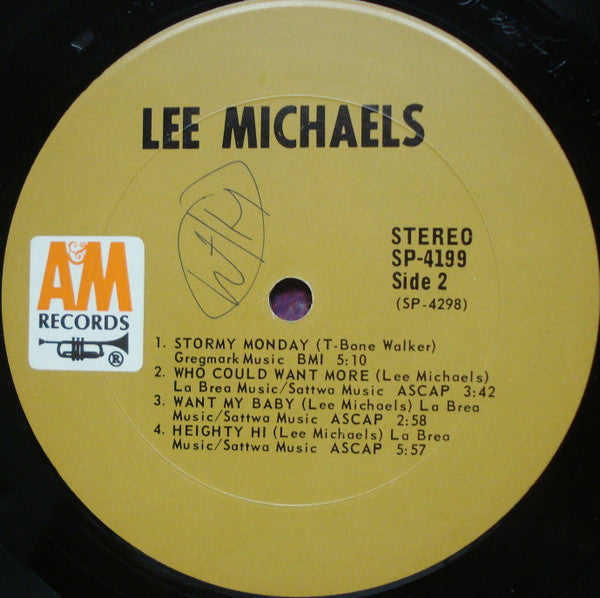 Lee Michaels : Lee Michaels (LP, Album, Pit)