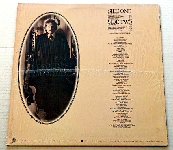 Gordon Lightfoot : Endless Wire (LP, Album, Glo)