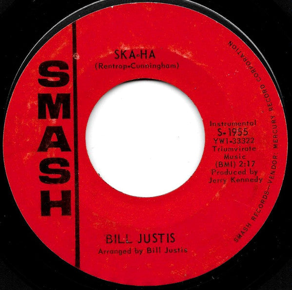 Bill Justis : How Soon (7", Single)
