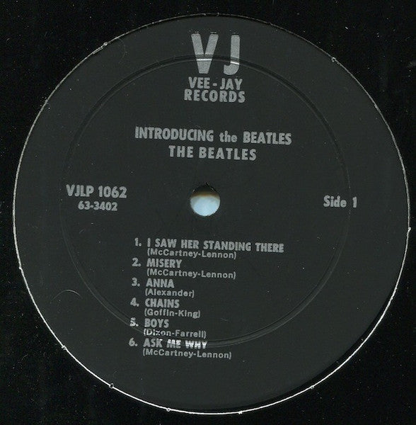 The Beatles : Introducing... The Beatles (LP, Album, Mono, Bla)