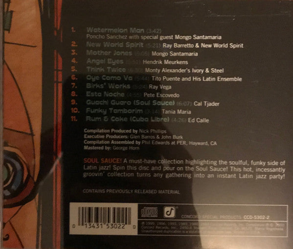 Various : The Colors Of Latin Jazz - Soul Sauce! (CD, Comp)