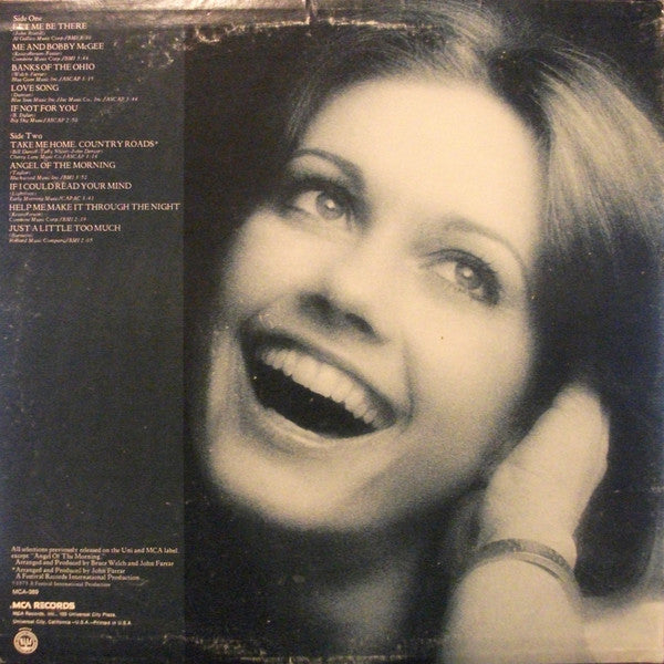 Olivia Newton-John : Let Me Be There (LP, Album, Glo)