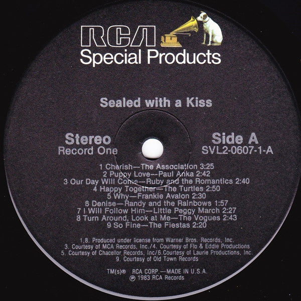 Various : Sealed With A Kiss (2xLP, Comp)