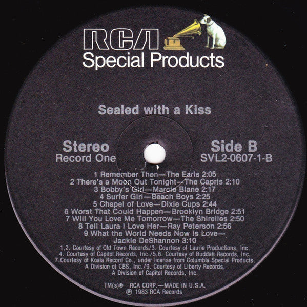 Various : Sealed With A Kiss (2xLP, Comp)