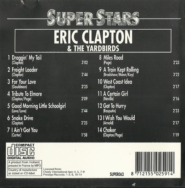 Eric Clapton : Eric Clapton & The Yardbirds (CD, Comp)