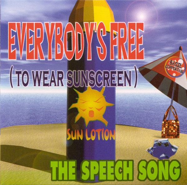 Basil Coppertan : Everybody's Free (To Wear Sunscreen) (CD, Single)