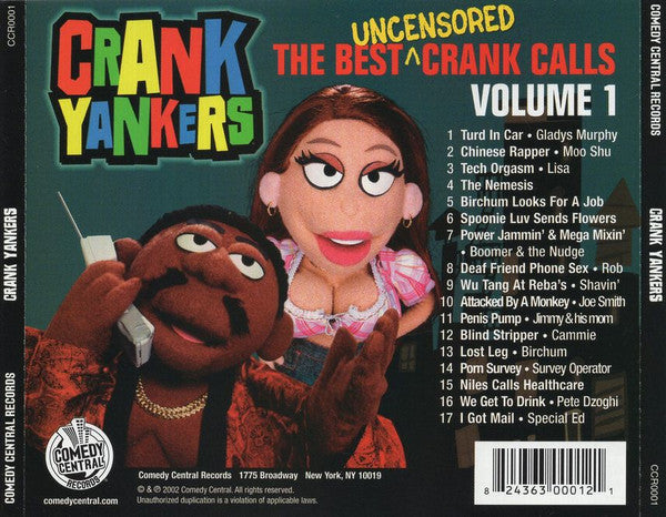 Various : Crank Yankers: The Best Uncensored Crank Calls Volume 1 (CD, Album)
