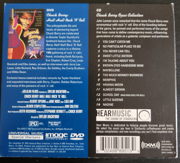 Chuck Berry : Hail! Hail! Rock 'N' Roll (DVD + CD) (DVD-V, Dlx, RM + CD, Comp)