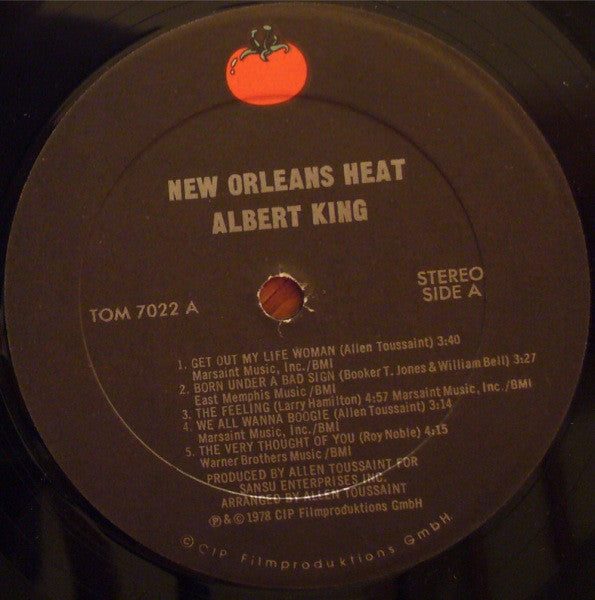 Albert King : New Orleans Heat (LP, Album)