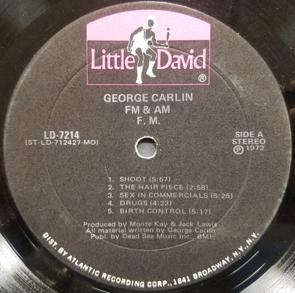 George Carlin : FM & AM (LP, Album, RP, MO )