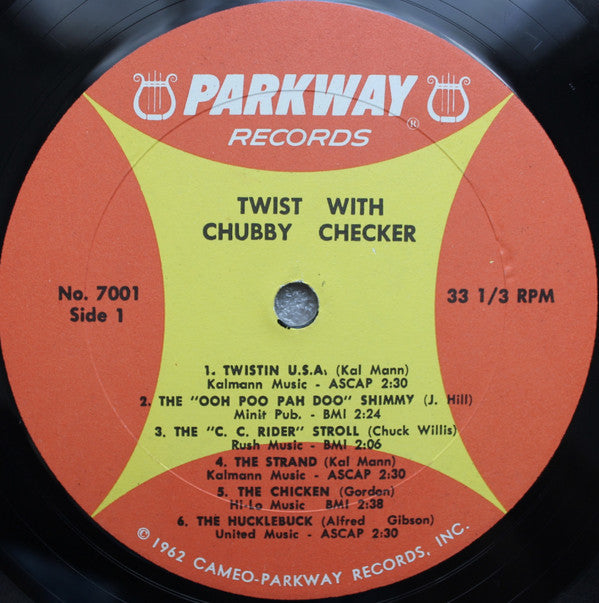 Chubby Checker : Twist With Chubby Checker (LP, Album, Mono, RE)