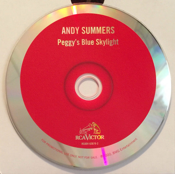 Andy Summers : Peggy's Blue Skylight (CD, Album, Promo)