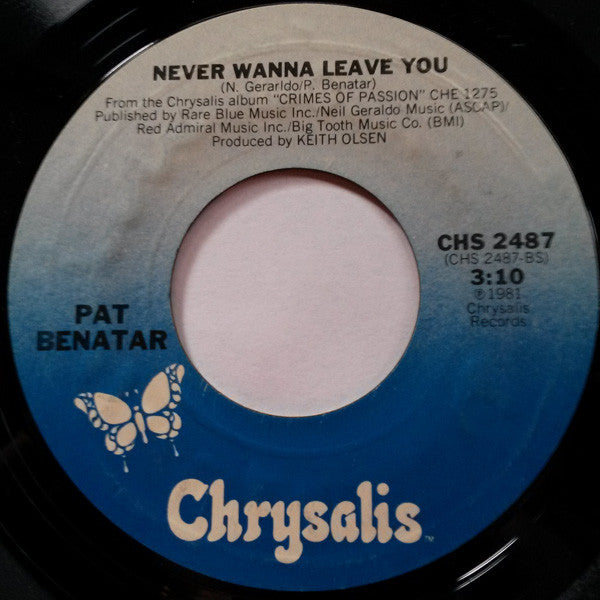 Pat Benatar : Treat Me Right (7", Single, Ter)