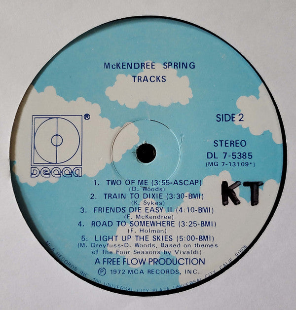 McKendree Spring : Tracks (LP, Album, Pin)