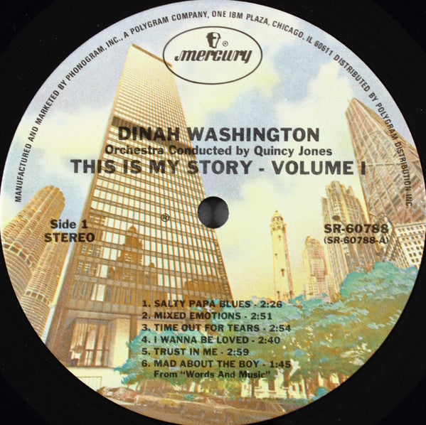 Dinah Washington : Golden Hits Volume One (LP, Comp, RE)