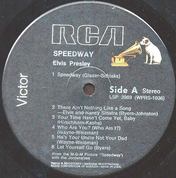 Elvis* : Speedway (LP, Album, RE, Ind)