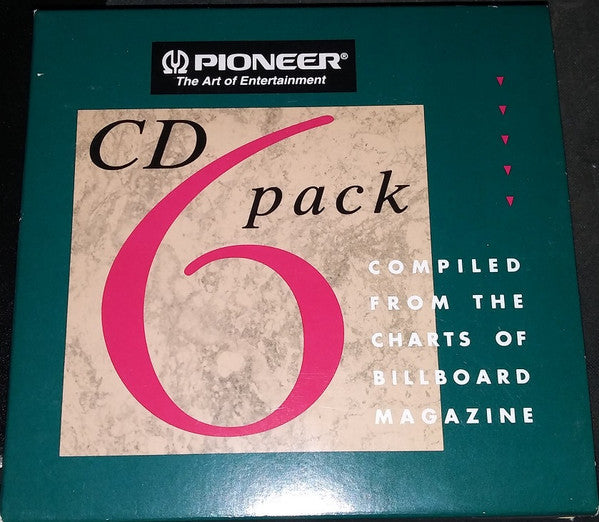 Various : CD 6 Pack - Compiled From The Charts Of Billboard Magazine (6xCD, Comp + Box, Comp)