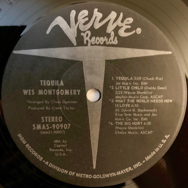 Wes Montgomery : Tequila (LP, Album, Club)