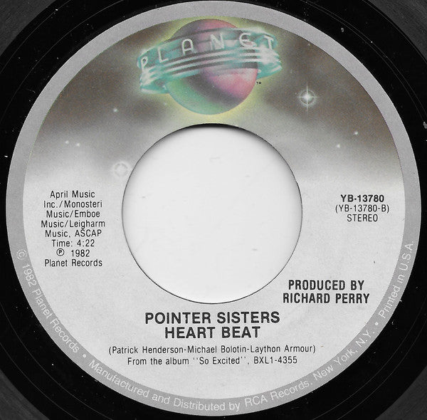 Pointer Sisters : Jump (For My Love) (7", Single, Styrene, Ind)