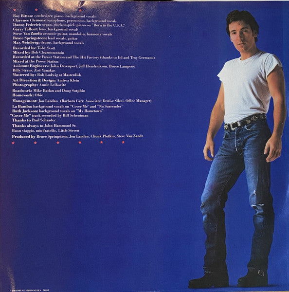 Bruce Springsteen : Born In The U.S.A. (LP, Album, Car)