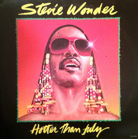 Stevie Wonder : Hotter Than July (LP, Album, Gat)