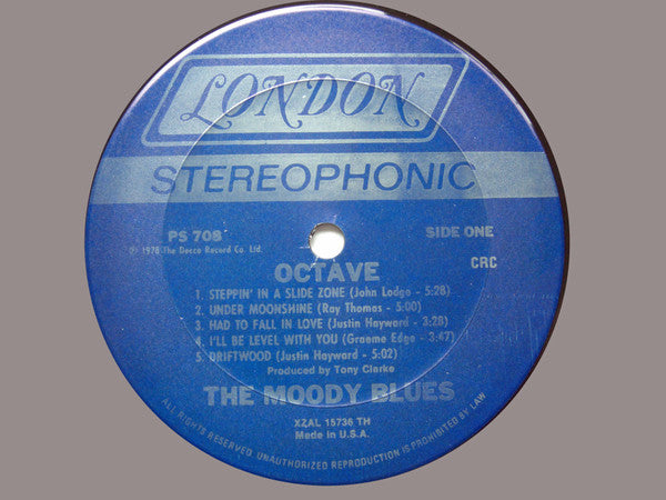 The Moody Blues : Octave (LP, Album, Club, CRC)