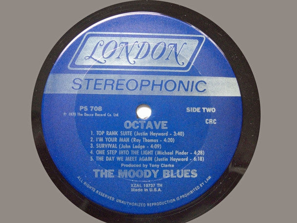 The Moody Blues : Octave (LP, Album, Club, CRC)
