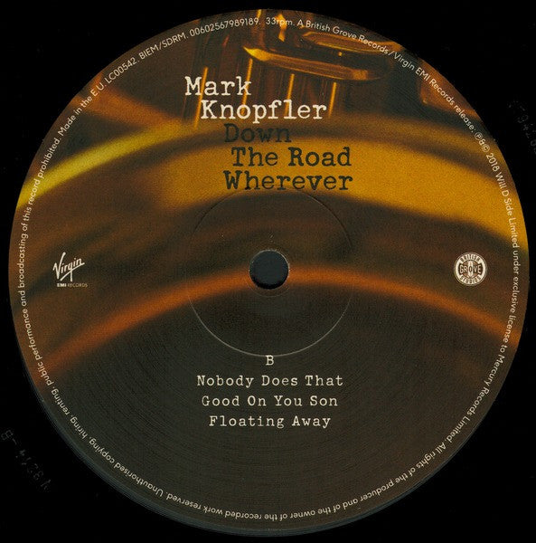 Mark Knopfler : Down The Road Wherever (2xLP, Album)