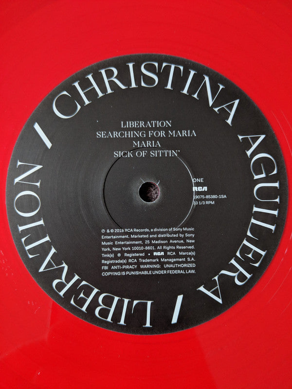 Christina Aguilera : Liberation (2xLP, Album, Ltd, Red)