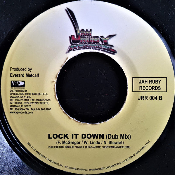 Freddie McGregor : Lock It Down (7", Single)