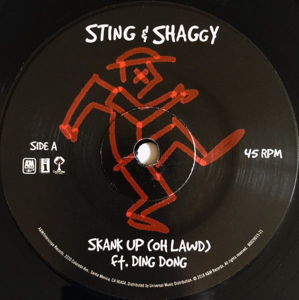Sting & Shaggy Ft. Ding Dong : Skank Up (Oh Lawd) (7", RSD, Ltd)