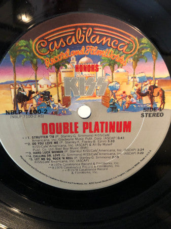 Kiss : Double Platinum  (2xLP, Comp, Club)