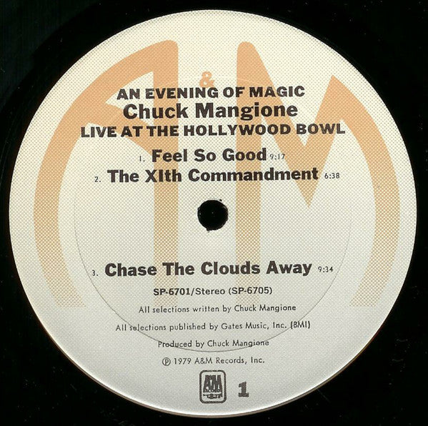 Chuck Mangione : Live At The Hollywood Bowl (An Evening Of Magic) (2xLP, Album, Ter)