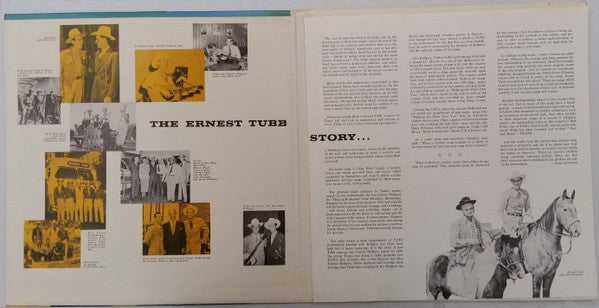 Ernest Tubb And His Texas Troubadours : The Ernest Tubb Story (2xLP, Comp, Mono, RP)