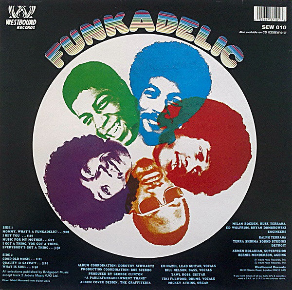 Funkadelic : Funkadelic (LP, Album, RE)