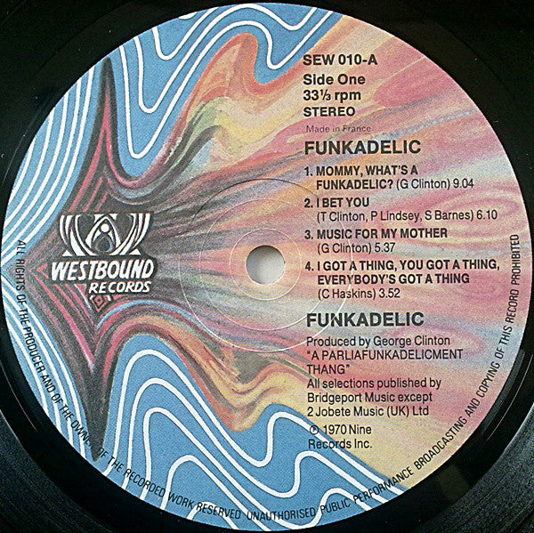 Funkadelic : Funkadelic (LP, Album, RE)