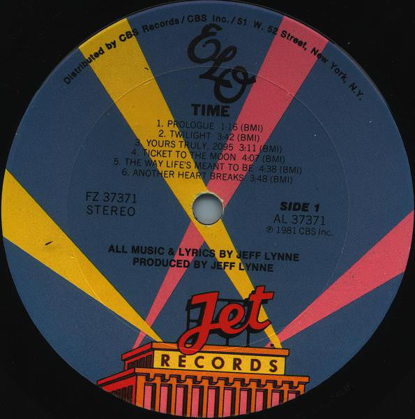 ELO* : Time (LP, Album)