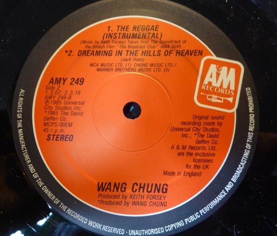 Wang Chung : Fire In The Twilight (12")