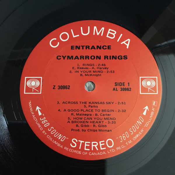 Cymarron : Rings (LP, Album)